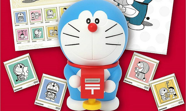 日本邮局 限定版「邮票 & 玩偶」组合