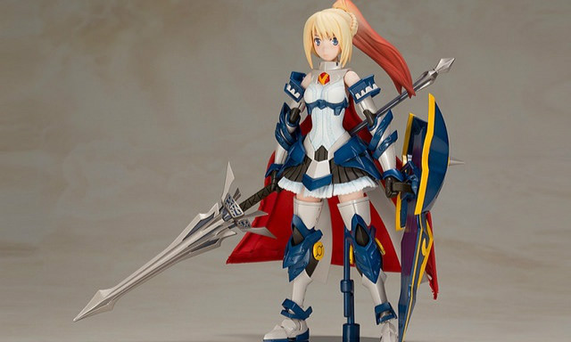 寿屋《装甲娘》 LBCS:阿基里斯 三日月香理奈 全可动组装模型