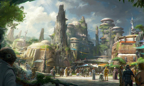 迪士尼 星球大战主题乐园 Star Wars-Themed Lands 准备开设了!!!