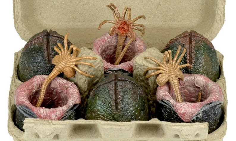 NECA 推出纸蛋盒装「异形蛋」收藏组