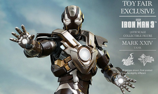 【新图】Hot Toys 钢铁侠3 MK24 坦克 2015 香港动漫节限定 第一弹 1/6 作品