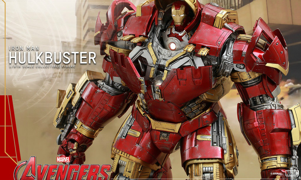 【新图】Hot Toys 复仇者联盟2:奥创纪元【反浩克装甲】1/6 Hulkbuster