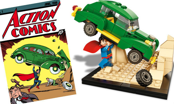 LEGO SDCC 2015 限定商品“超人”漫画第一期