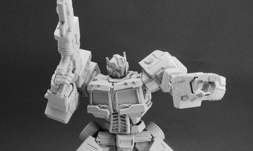 香港动漫电玩节2015 Action Figure Hero Of Steel Series 擎天柱