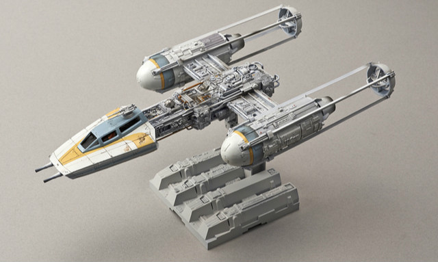 万代 《星球大战》组装模型系列 1/72 Y翼战机