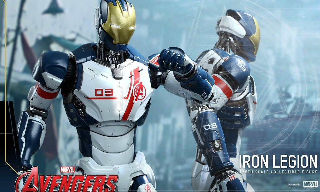 Hot Toys 复仇者联盟2:奥创纪元【钢铁大军】1/6 Iron Legion