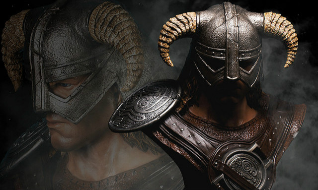 Gaming Heads【龙裔】Dragonborn 上古卷轴 5:无界天际 1:1 半身胸像