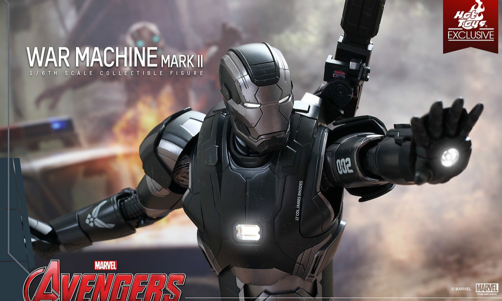 Hot Toys 复仇者联盟2:奥创纪元【战争机器MK2】1/6 War Machine Mark II