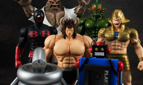 Megahouse《筋肉人》角色收藏 恶魔七超人篇