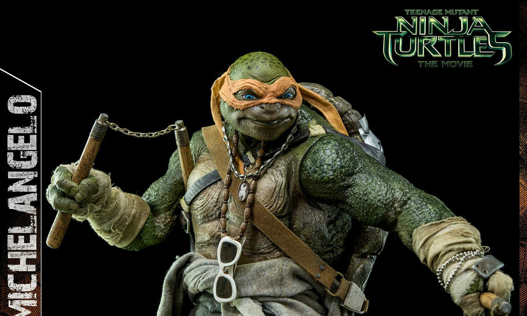 threezero 忍者龟:变种世代【米开朗基罗】Michelangelo 1/6 人偶