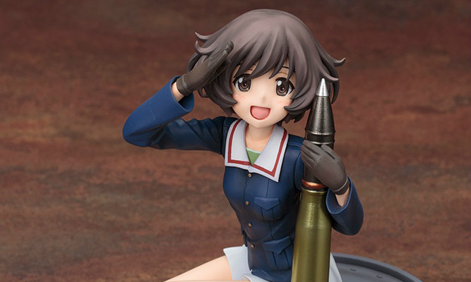 寿屋【少女与战车 秋山优花里】15年7月发售!!