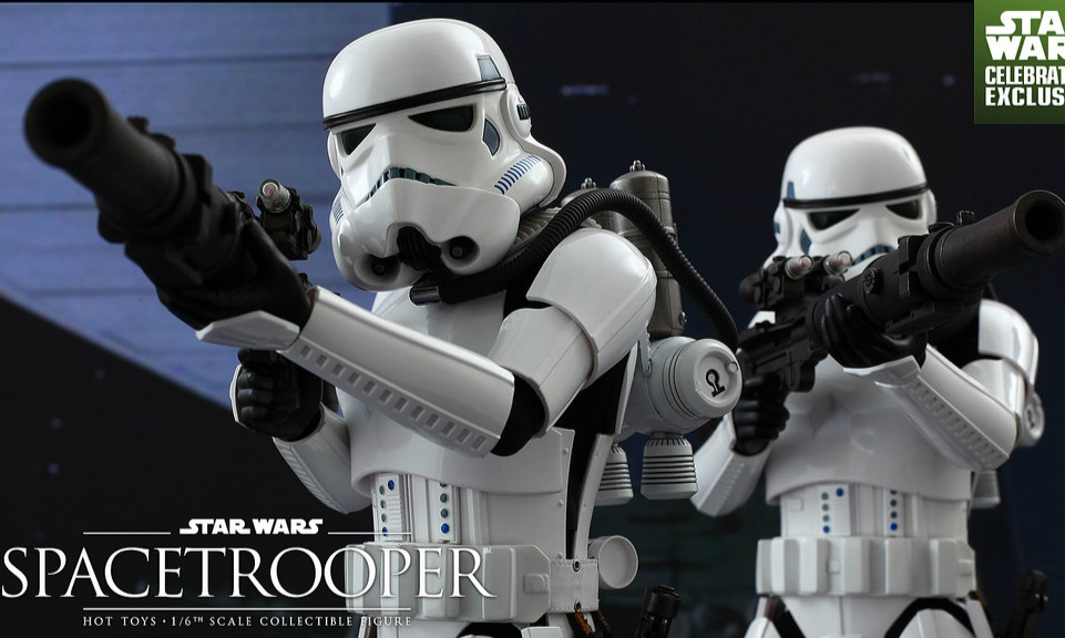 Hot Toys 星球大战:四部曲 曙光乍现【太空白兵】1/6 Star Wars Spacetrooper