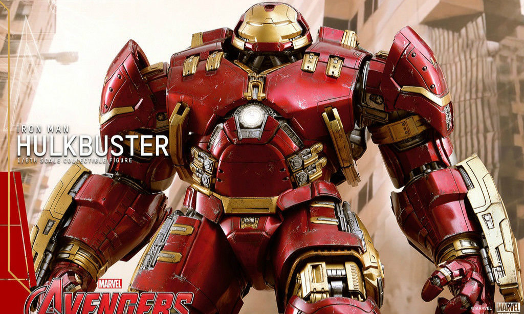 Hot Toys – MMS285 – 复仇者联盟2:奥创纪元【反浩克装甲】1/6 Hulkbuster