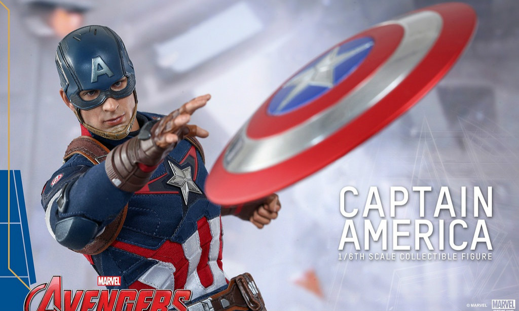 Hot Toys 复仇者联盟2:奥创纪元【美国队长】1/6 Captain America
