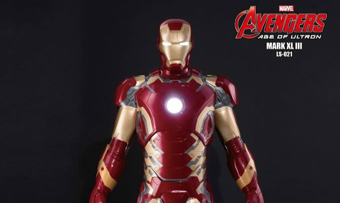 LS-021《Avengers:Age of Ultron》Iron Man Mark XLIII 1:1雕像
