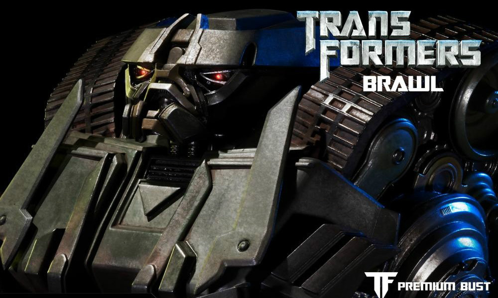 Prime 1 Studio 变形金刚【轰天雷】Transformers BRAWL 半身胸像