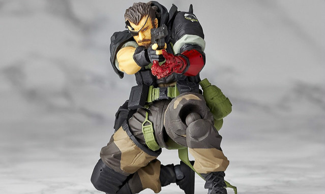 【新图】海洋堂 迷你轮转可动《合金装备:幻痛》 – 毒蛇 VENOM SNAKE