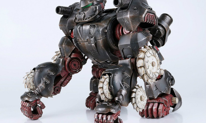 threezero《机兽新世纪ZOIDS》第二弹:格斗金刚 Iron Kong