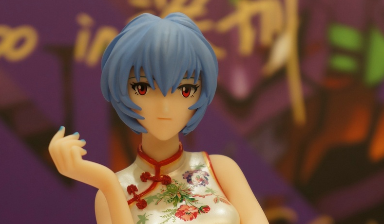 终于来了!世纪华创&STREAMLAND EVA2.0展会限定 旗袍版绫波丽1/6 手办谍照放出