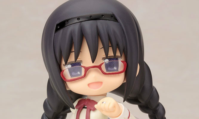 寿屋Cu-Poche【魔法少女小圆 晓美焰 -制服Ver-.】4月发售!!