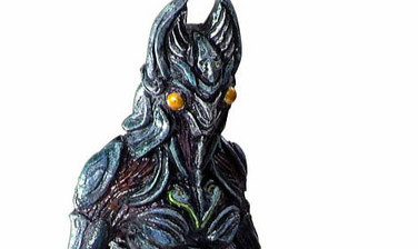 奥特曼十二神将 百鬼夜行 巴尔坦星人(大夜叉)&拉冈(鱼人姫)