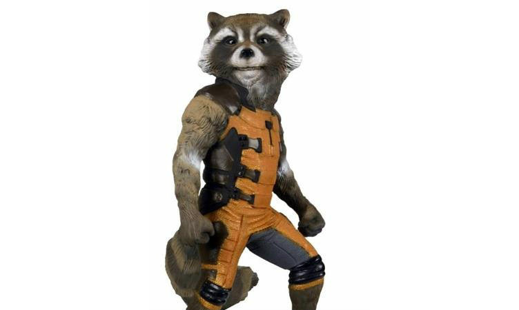 NECA 银河护卫队火箭浣熊 Rocket Raccoon 1:1 雕像