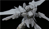BANDAI 14年7月: HGAW 1/144 空中霸王高达 白模官图