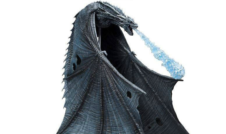 McFarlane Toys《冰与火之歌：权力游戏》韦赛利昂 Viserion (Ice Dragon)