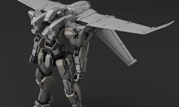 万代 HG《惊爆危机IV》ARX-7 强弩兵（M9配色）＆ XL-2紧急展开推进器 组装模型