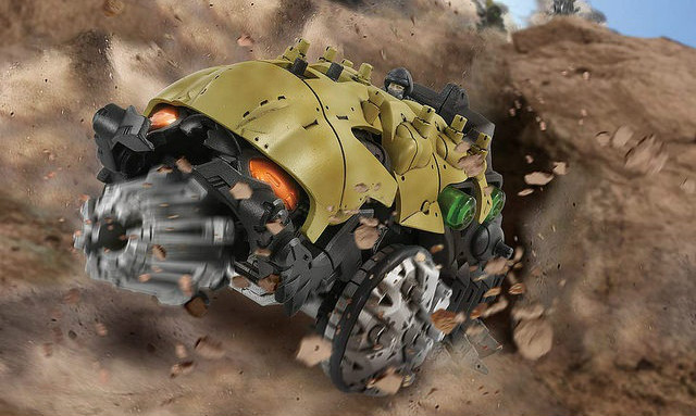 TAKARA TOMY 洛伊德新系列《ZOIDS WILD》ZW17 削岩毛虫
