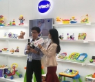 伟易达玩具品牌的副总经理张宁接受了全球婴童网记者的采访