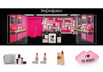 YSL - 全球首座 YSL 酒吧【LOVE BAR】台北信义区快闪登场 !一起踏进 YSL 酒吧拍摄最撩人时尚MV，体验最新YSL唇膏新色！