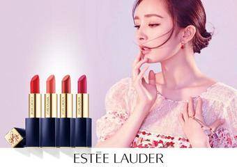 雅诗兰黛 - 与“带货女王”杨幂再度联手合作!四季典雅图腾跃上限量包装,无上限放火推出全新女神联名限量搜藏款唇膏