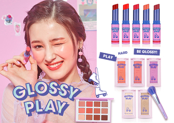 HOLIKA HOLIKA - 久等了!蜜桃系彩妆-GLOSSY PLAY人气抵台!