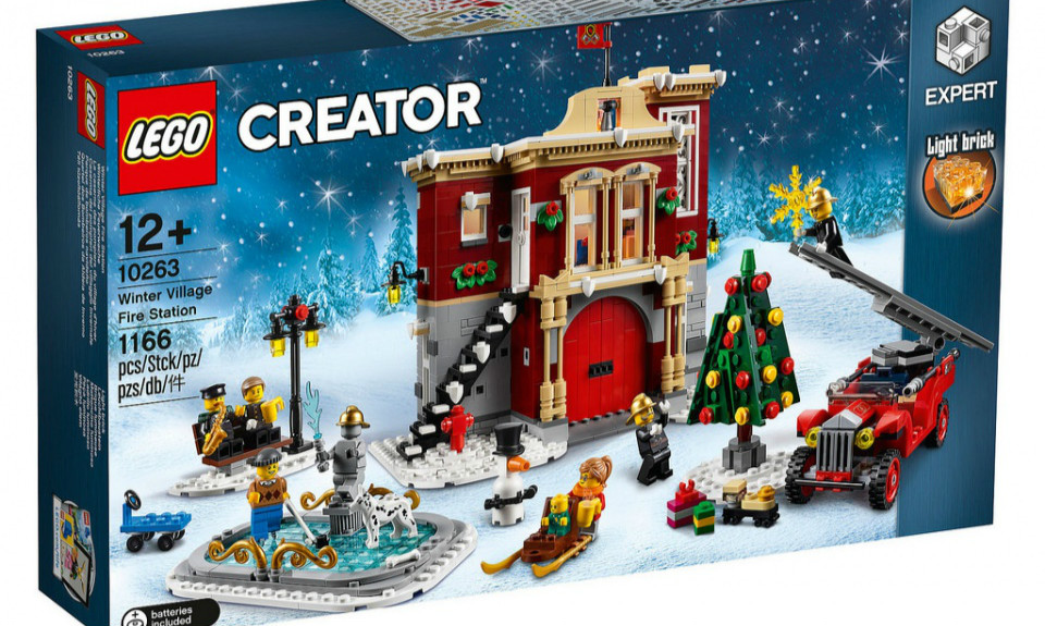 LEGO 10263 创意系列【冬季消防局】Winter Village Fire Station