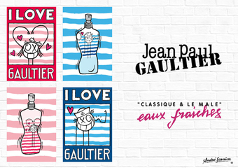 Jean Paul Gaultier - 2018 高堤耶夏季限定– 安德列.萨拉华联名男女香氛