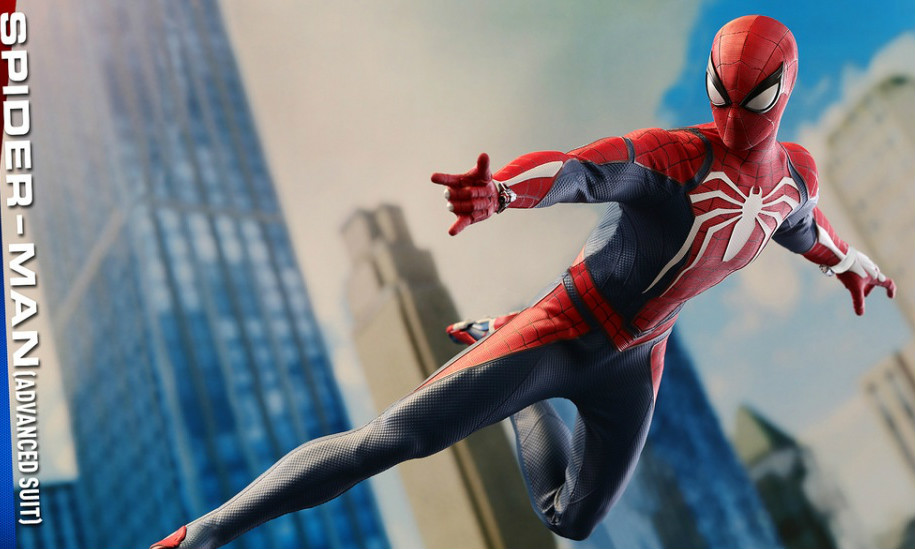Hot Toys《漫威蜘蛛侠》蜘蛛侠 (Advanced Suit) 1/6 比例人偶作品