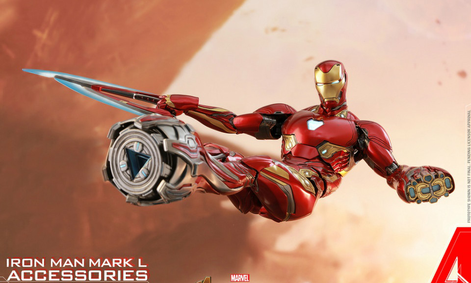 Hot Toys《复仇者联盟3：无限战争》钢铁侠马克50 配件包