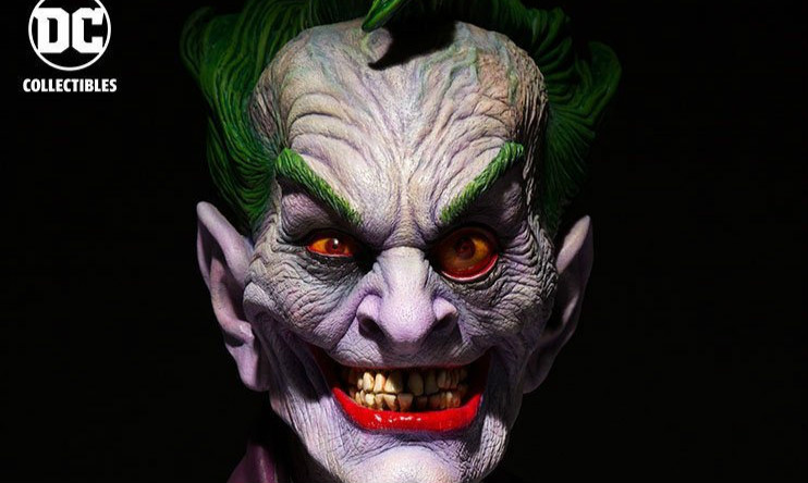 DC Collectibles DC Gallery 系列【小丑by Rick Baker】1：1 胸像作品