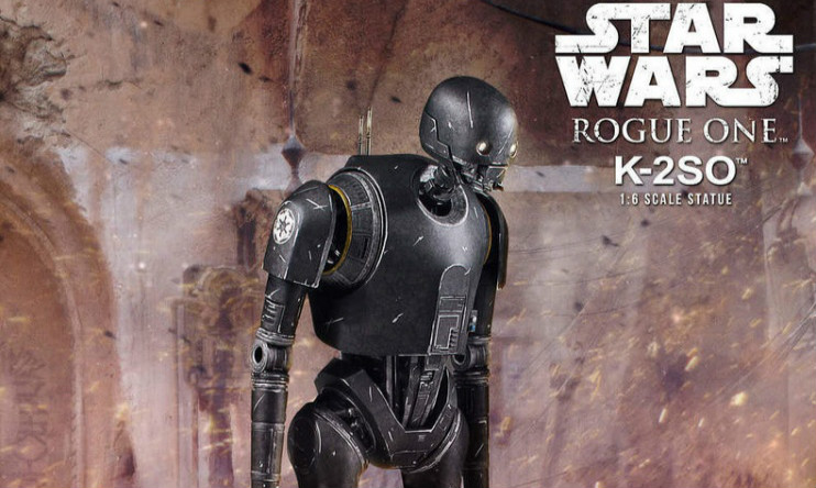 Gentle Giant《星球大战外传：侠盗一号》K-2SO 1/6 比例全身雕像作品