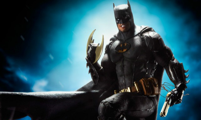 Iron Studios【蝙蝠侠 黑色蝙蝠战衣版】Batman (Black Edition) 1/3 场景雕像作品