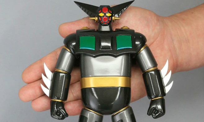 海洋堂 Sofubi Toy Box Hi-lLINE005 「盖塔1号(邪恶配色版)」