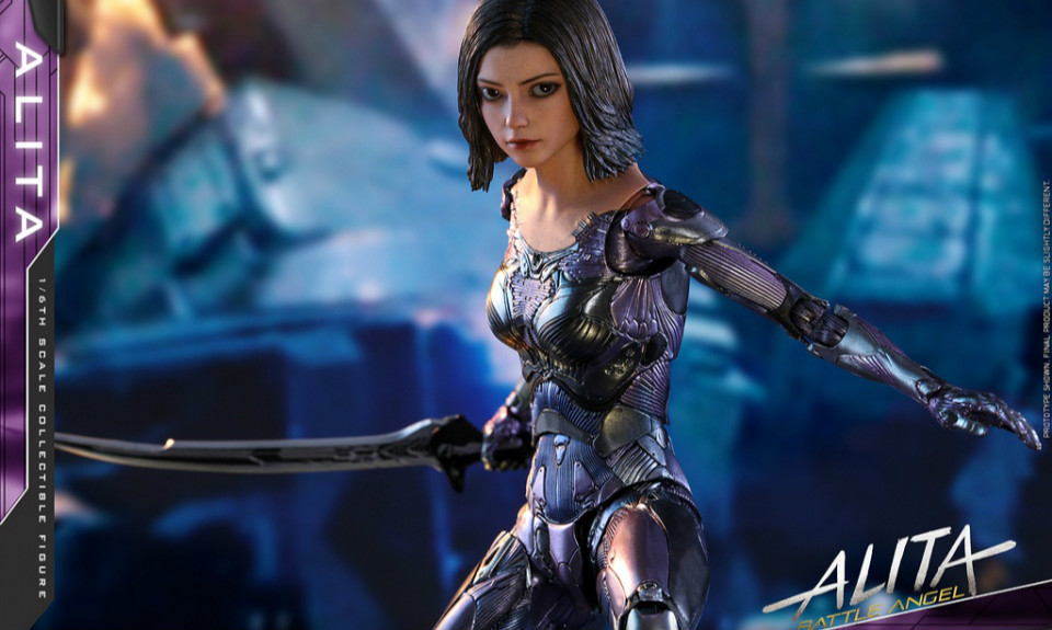 Hot Toys《艾莉塔：战斗天使》艾莉塔 Alita 1/6 比例人偶作品
