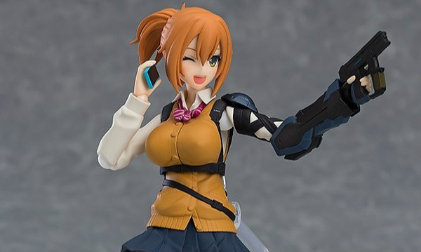 武装×女高中生×figma 最新作《ARMS NOTE》外骨骼机械臂女高中生