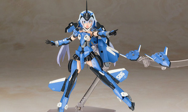 寿屋《Frame Arms Girl 骨装机娘》史蒂蕾特 XF-3 组装模型