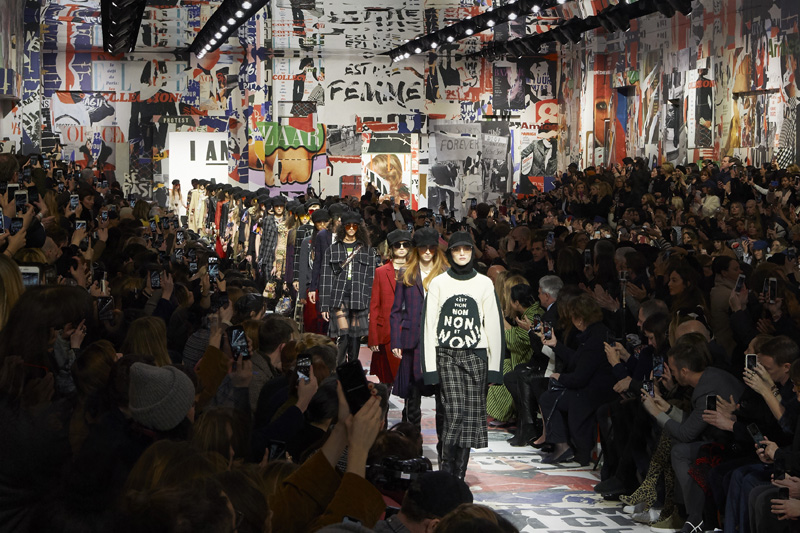 DIOR 2018 秋冬 Ready-to-Wear系列 于无声的嘶吼中登场