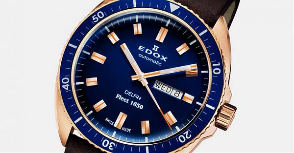 寻回沉船的历史价值 EDOX Delfin Fleet 1650限量纪念腕表