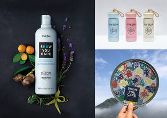 AVEDA - 珍爱大自然,是女孩们最美丽的生活态度!“纯香沐浴乳”地球月限量版上市
