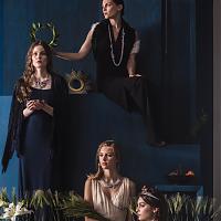 ㄧ眼沉醉~CHAUMET 月桂蓝宝月光石项链