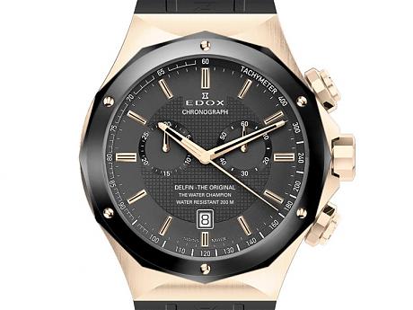 EDOX 优雅黑金海王子